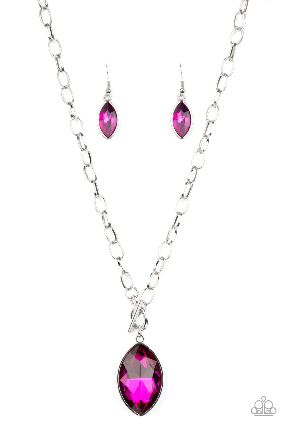 Unlimited Sparkle - pink - Paparazzi necklace