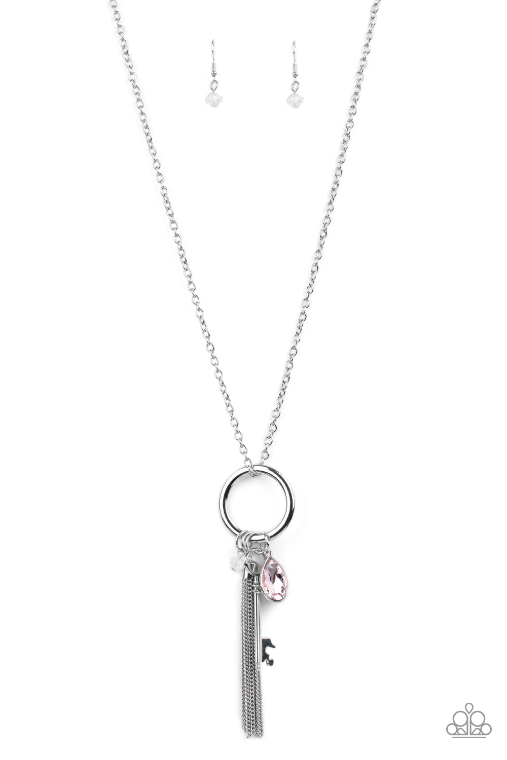 Unlock Your Sparkle - pink - Paparazzi necklace