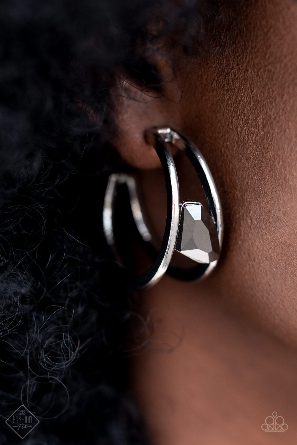 Unrefined Reverie - silver - Paparazzi earrings