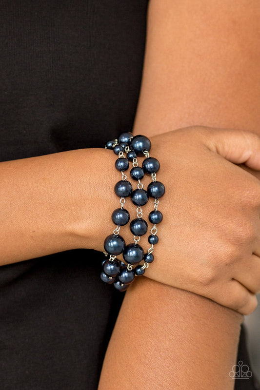 Until the End of Timeless - blue - Paparazzi bracelet