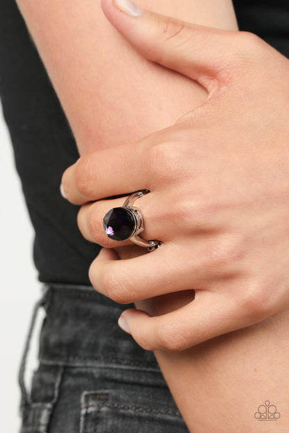 Updated Dazzle - purple - Paparazzi ring