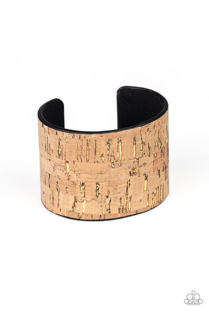 Up to Scratch - brown - Paparazzi bracelet