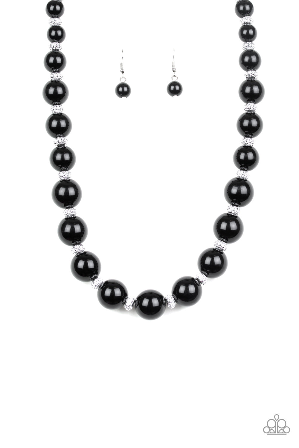 Uptown Heiress - black - Paparazzi necklace