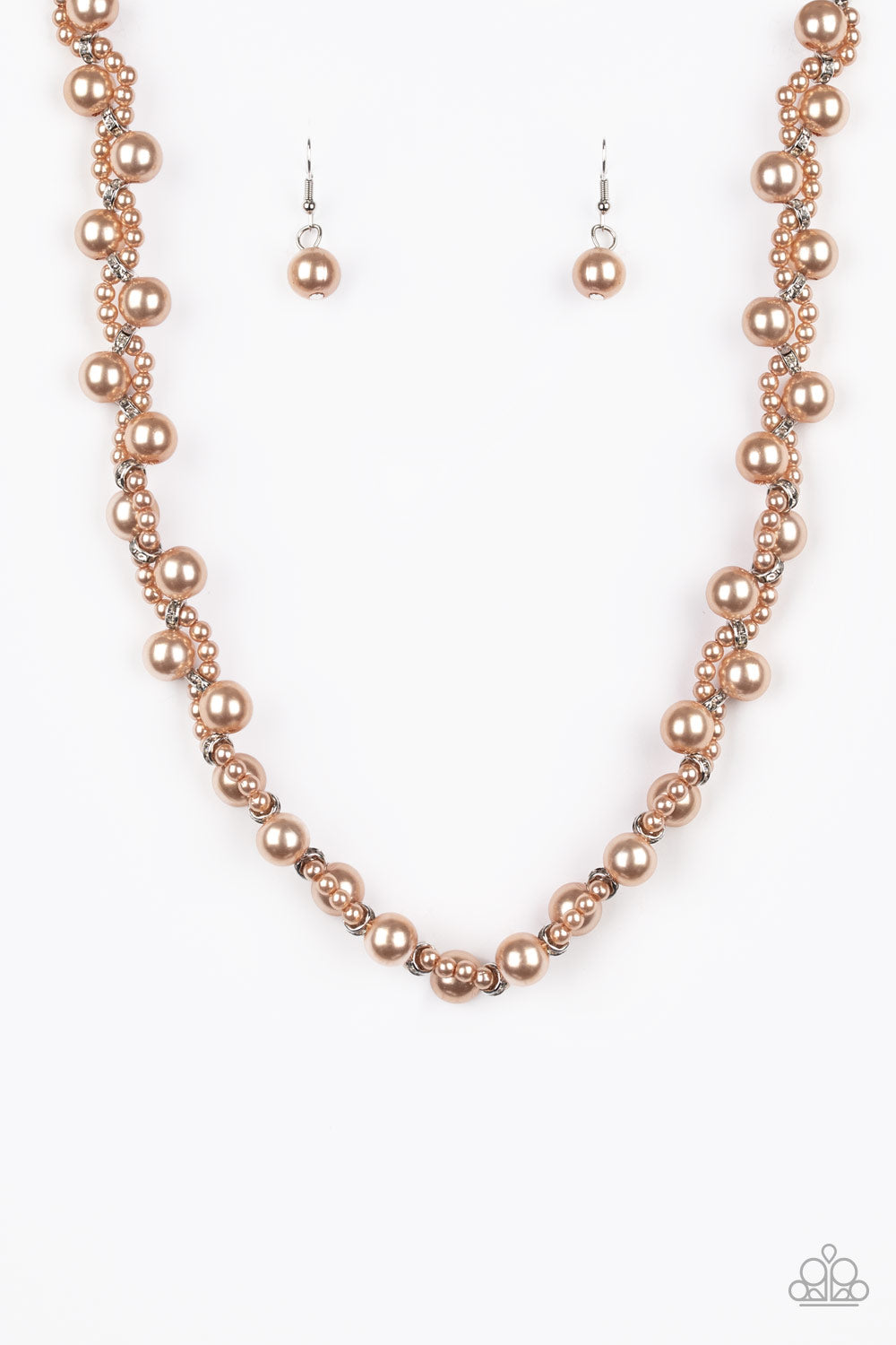 Uptown Opulence - brown - Paparazzi necklace