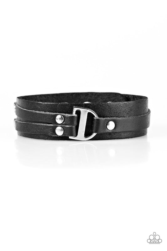 Urban Edge - Black - Paparazzi bracelet