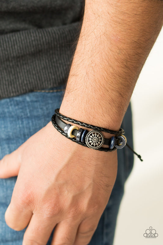 Urban Outback - black - Paparazzi bracelet