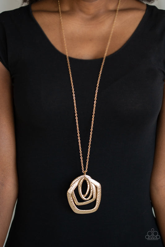 Urban Artisan - gold - Paparazzi necklace