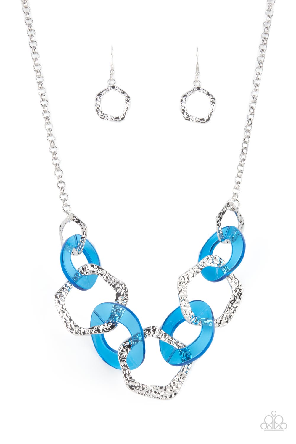 Urban Circus - blue - Paparazzi necklace