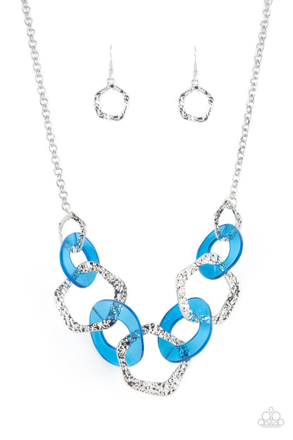 Urban Circus - blue - Paparazzi necklace