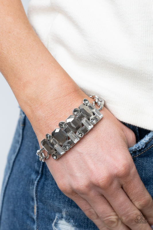 Urban Crest - silver - Paparazzi bracelet