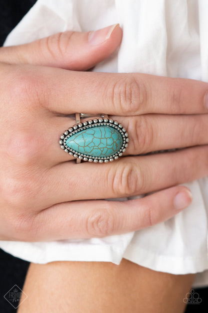 Urban Elements - blue - Paparazzi ring