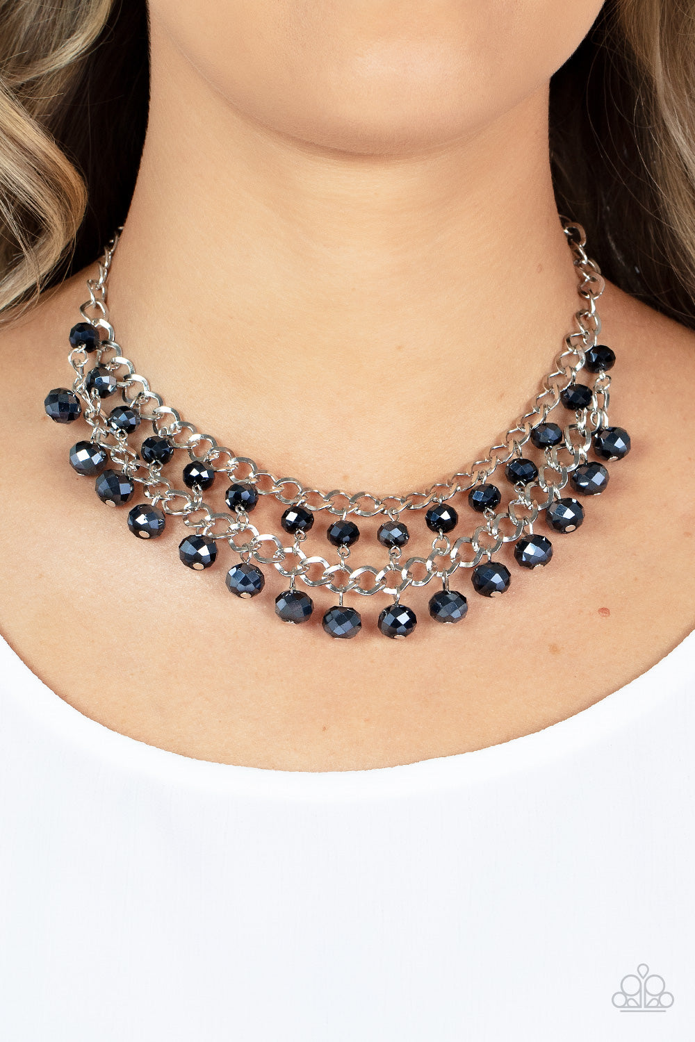 Urban Palace - blue - Paparazzi necklace