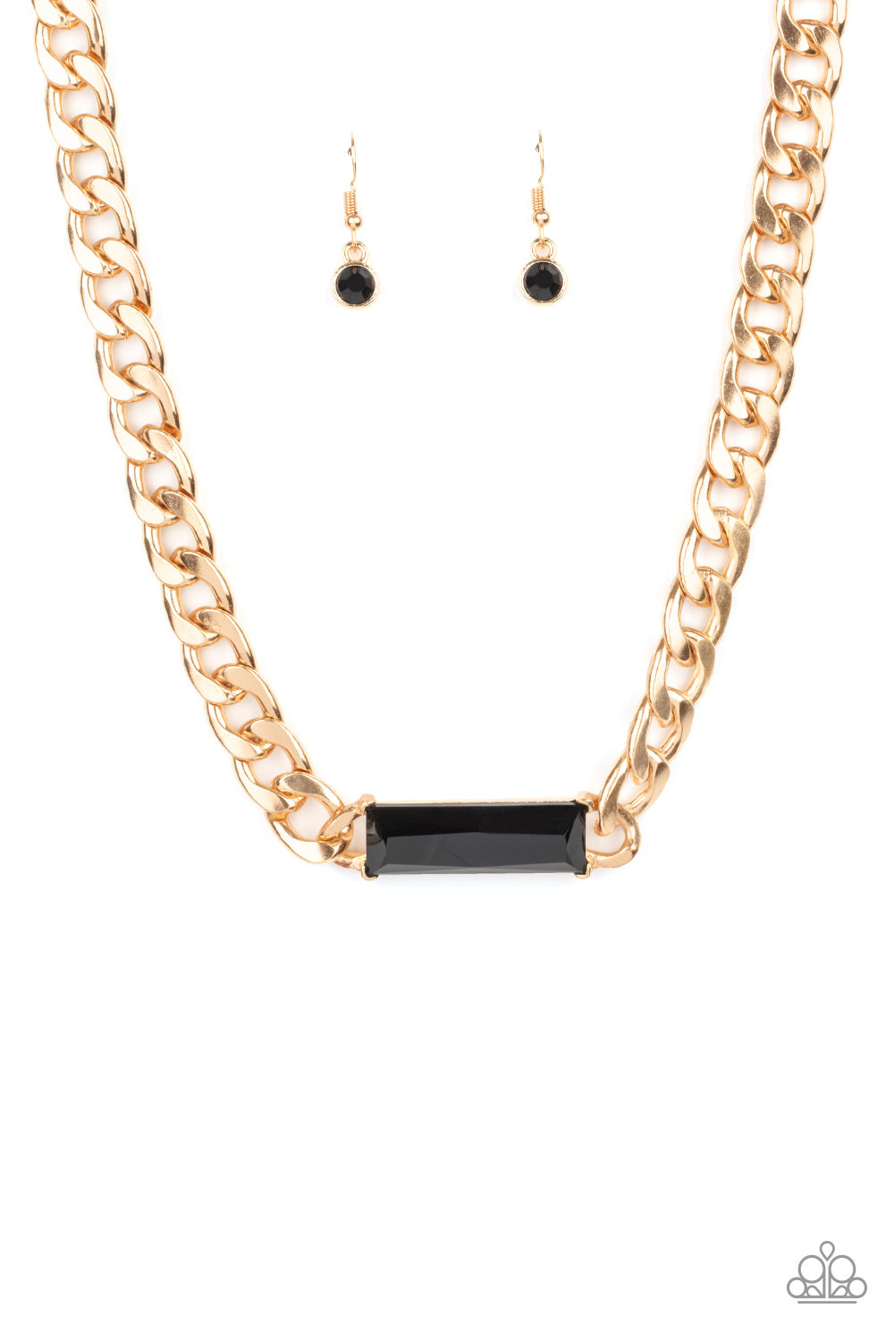 Urban Royalty - gold - Paparazzi necklace