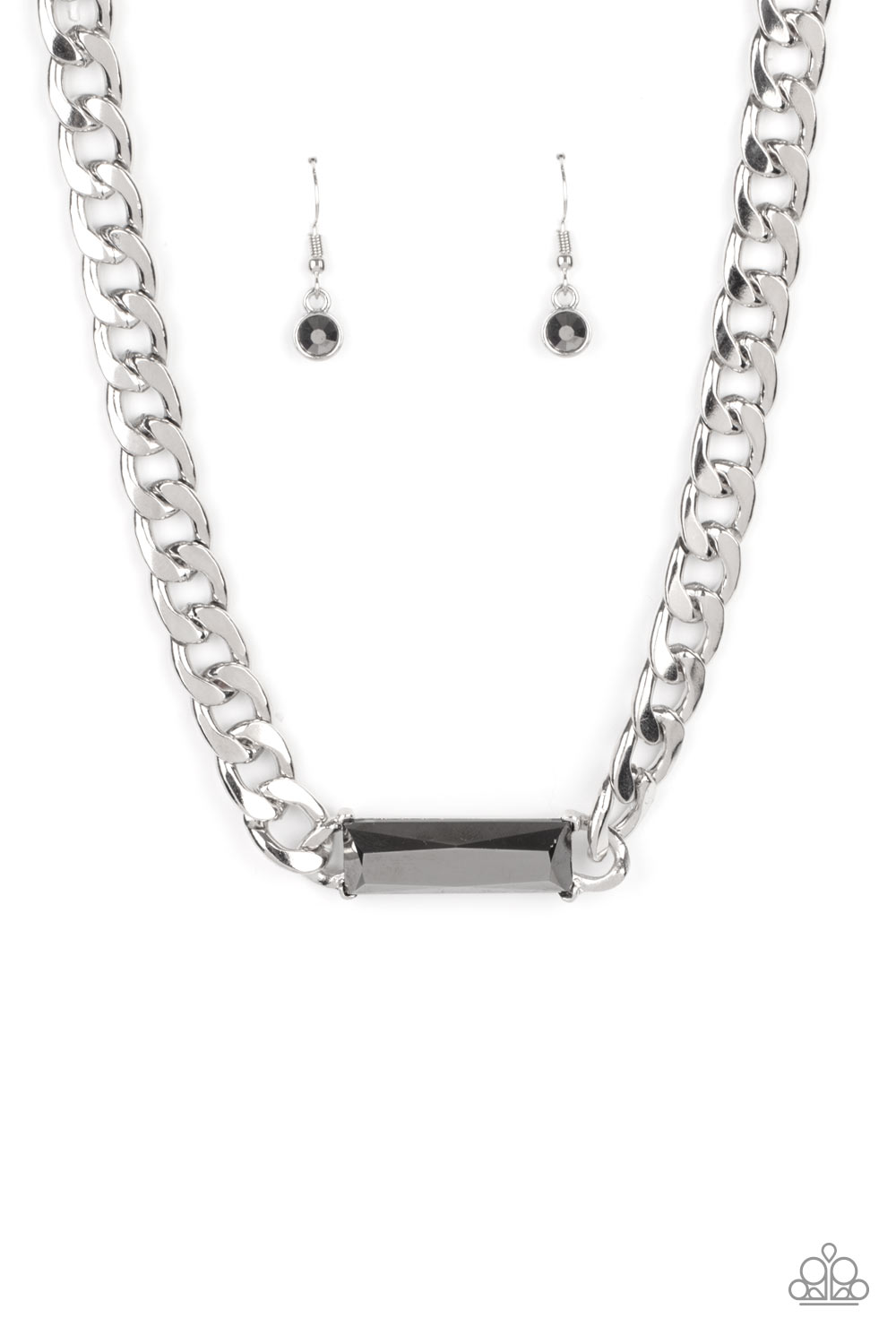 Urban Royalty - silver - Paparazzi necklace