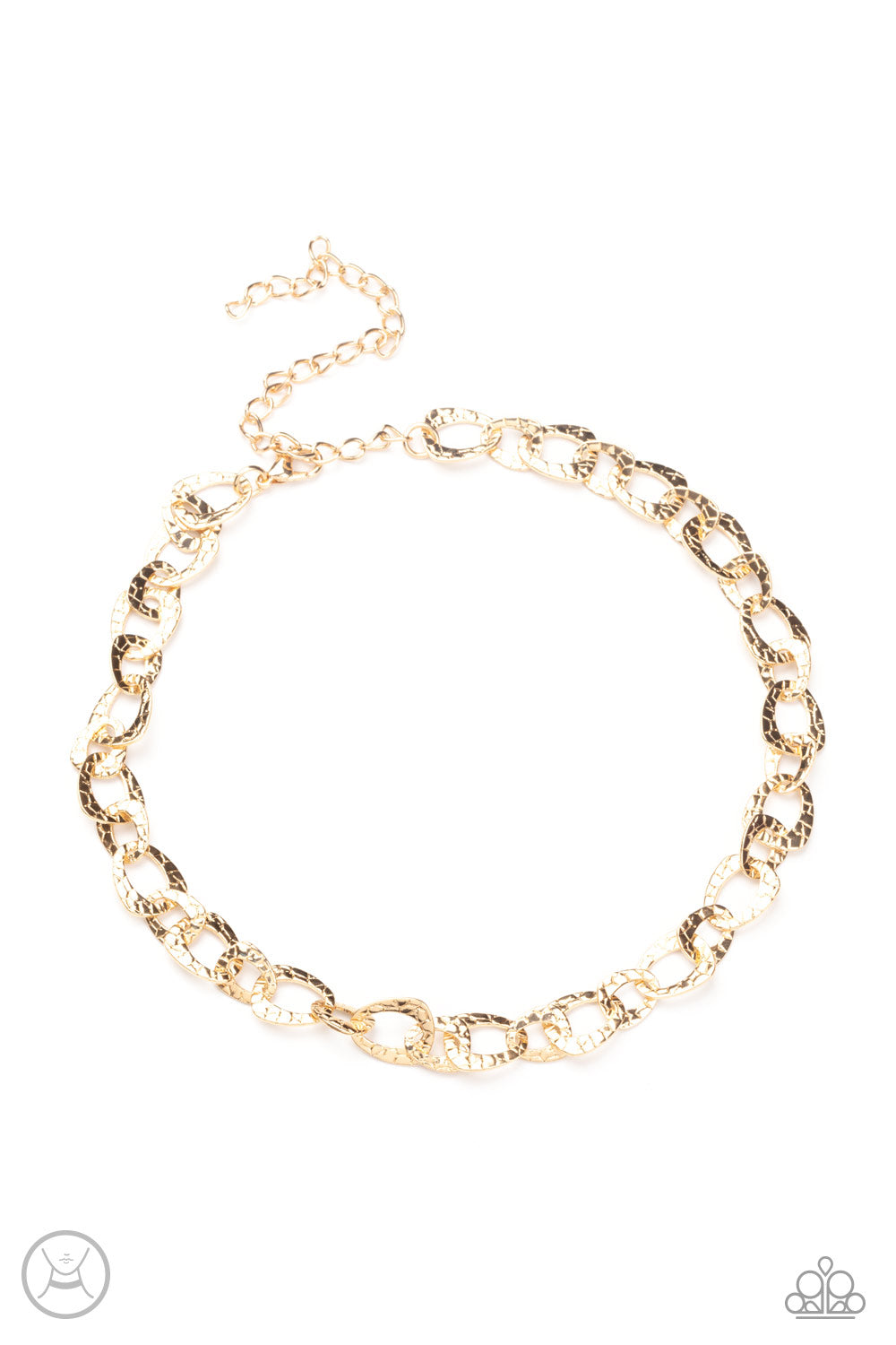 Urban Safari - gold - Paparazzi necklace