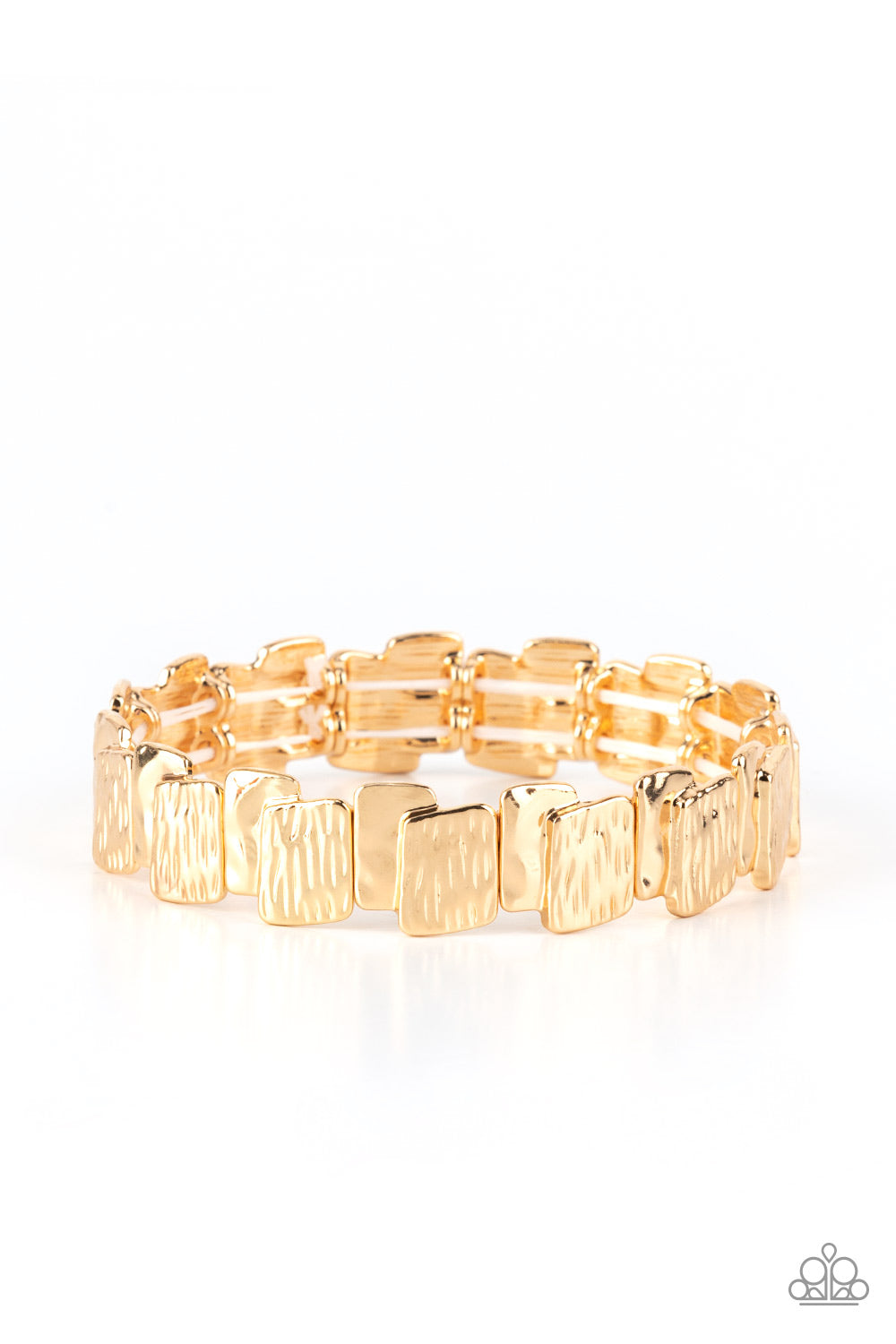 Urban Stackyard - gold - Paparazzi bracelet