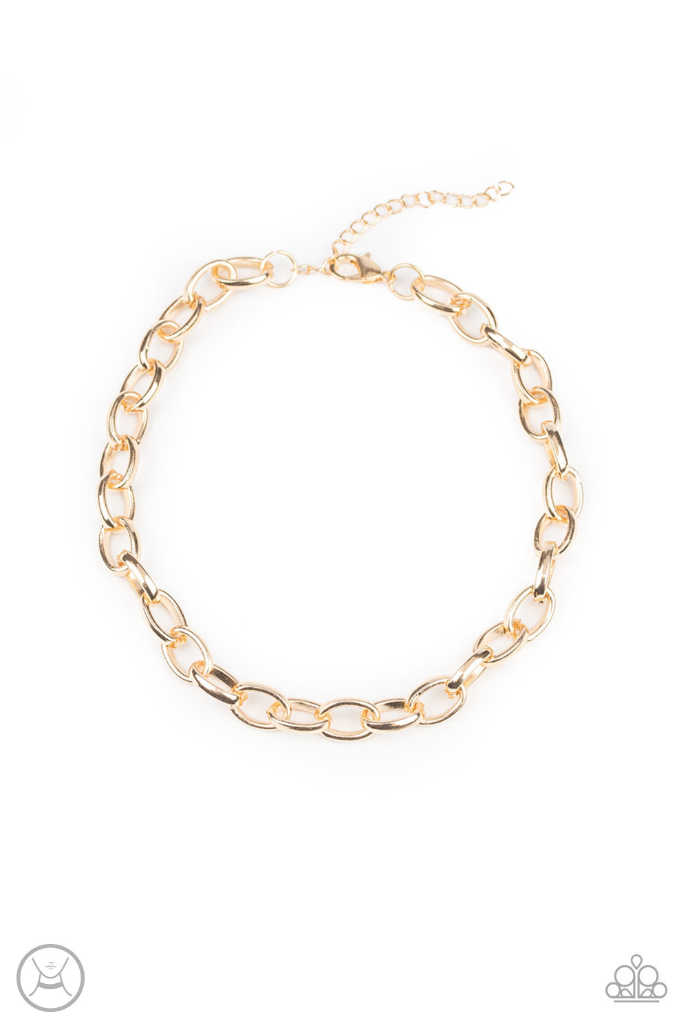 Urban Uplink - gold - Paparazzi necklace