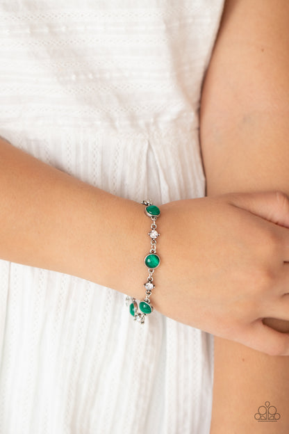 Use Your ILLUMINATION - green - Paparazzi bracelet