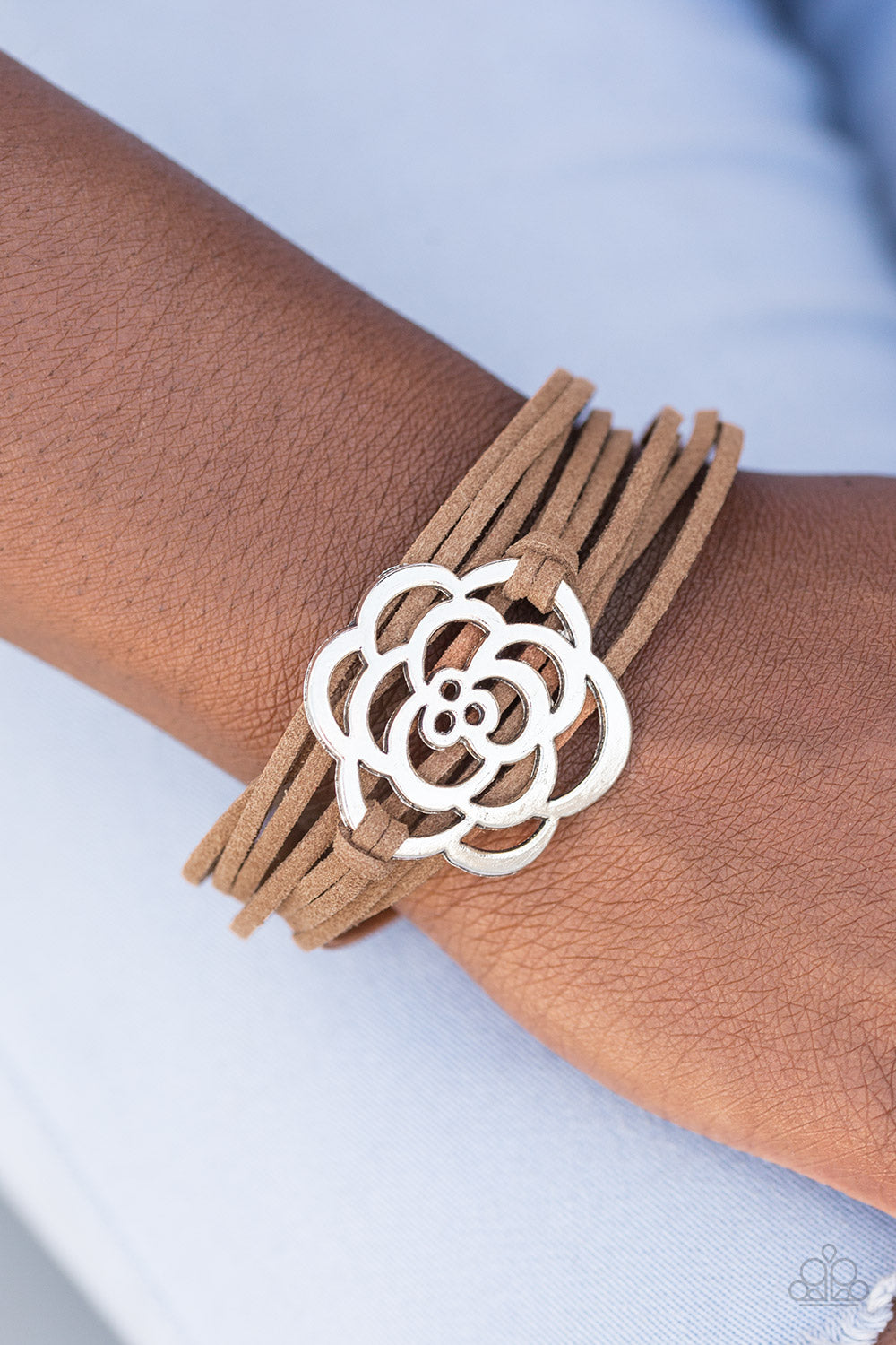 Va-VA Bloom - brown - Paparazzi bracelet