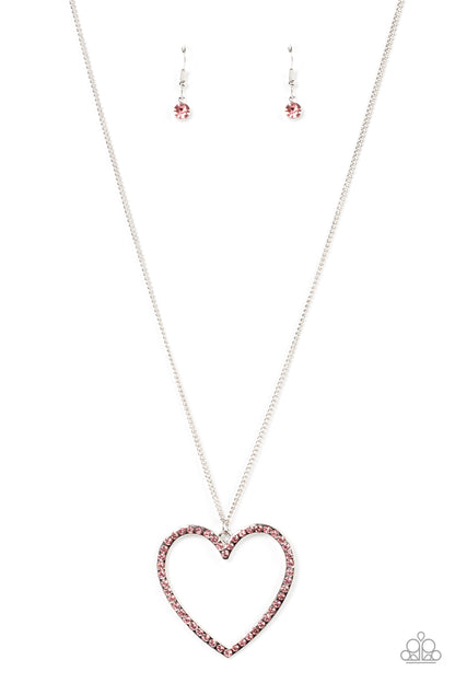 Va-Va-VALENTINE - pink - Paparazzi necklace