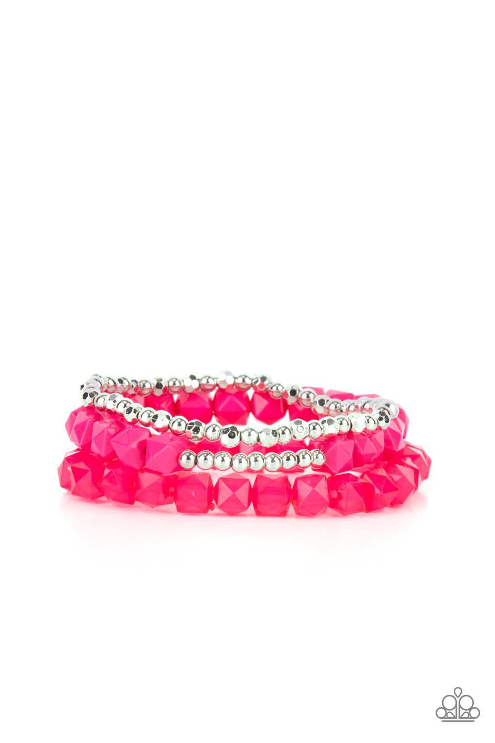 Vacay Vagabond - pink - Paparazzi bracelet