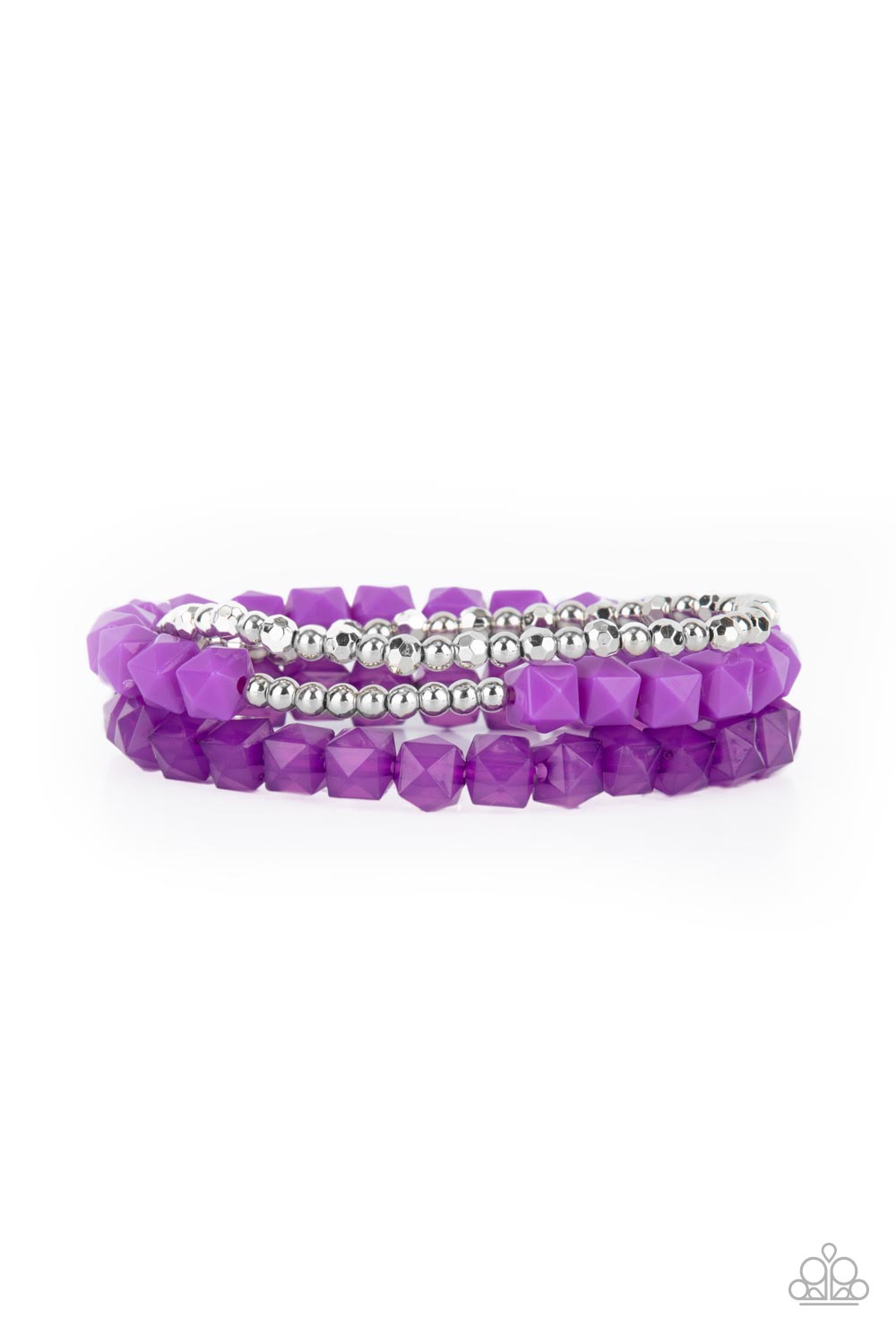 Vacay Vagabond - purple - Paparazzi bracelet