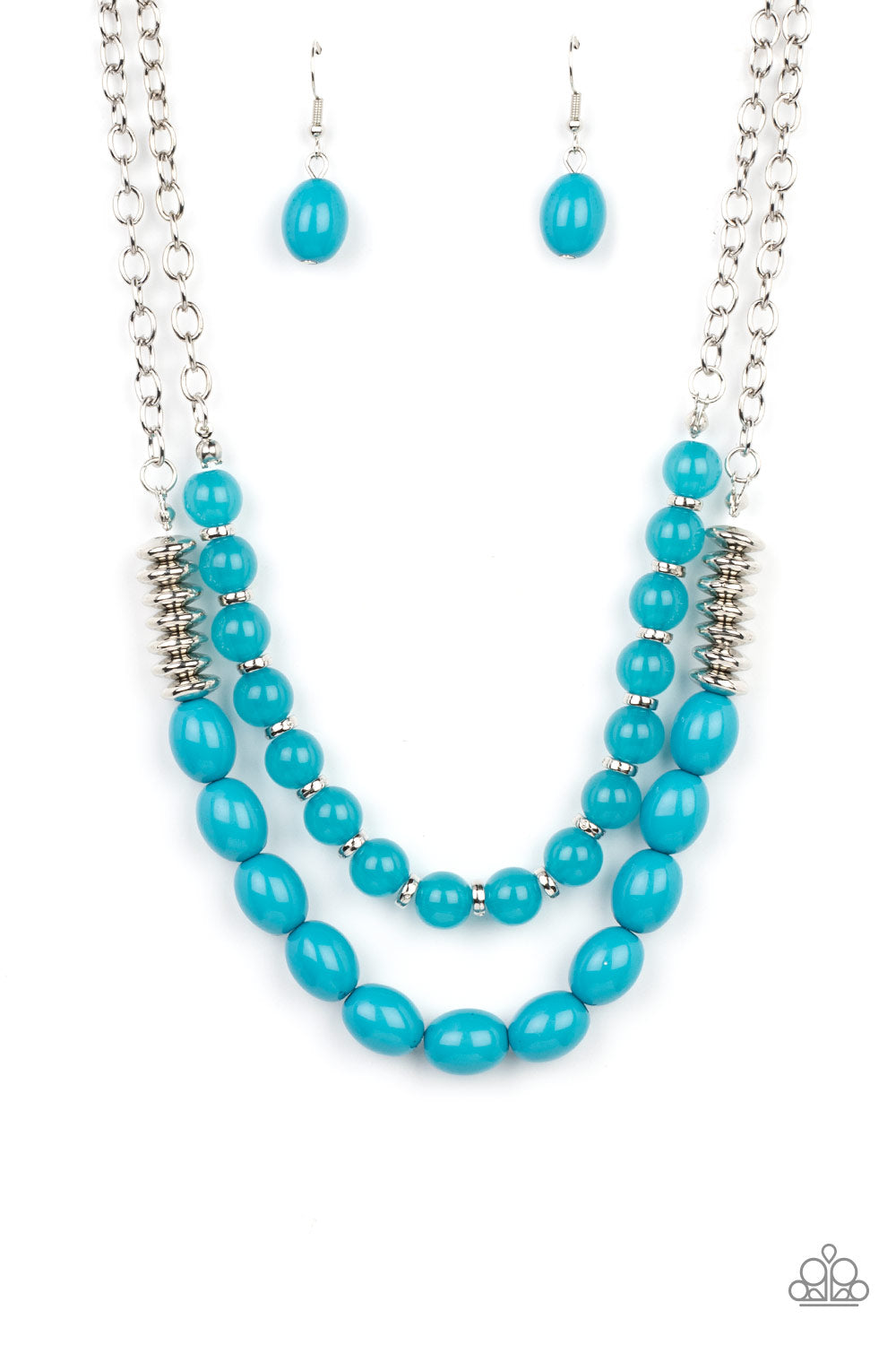 Venetian Voyage - blue - Paparazzi necklace
