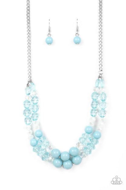 Vera-CRUZIN - blue - Paparazzi necklace