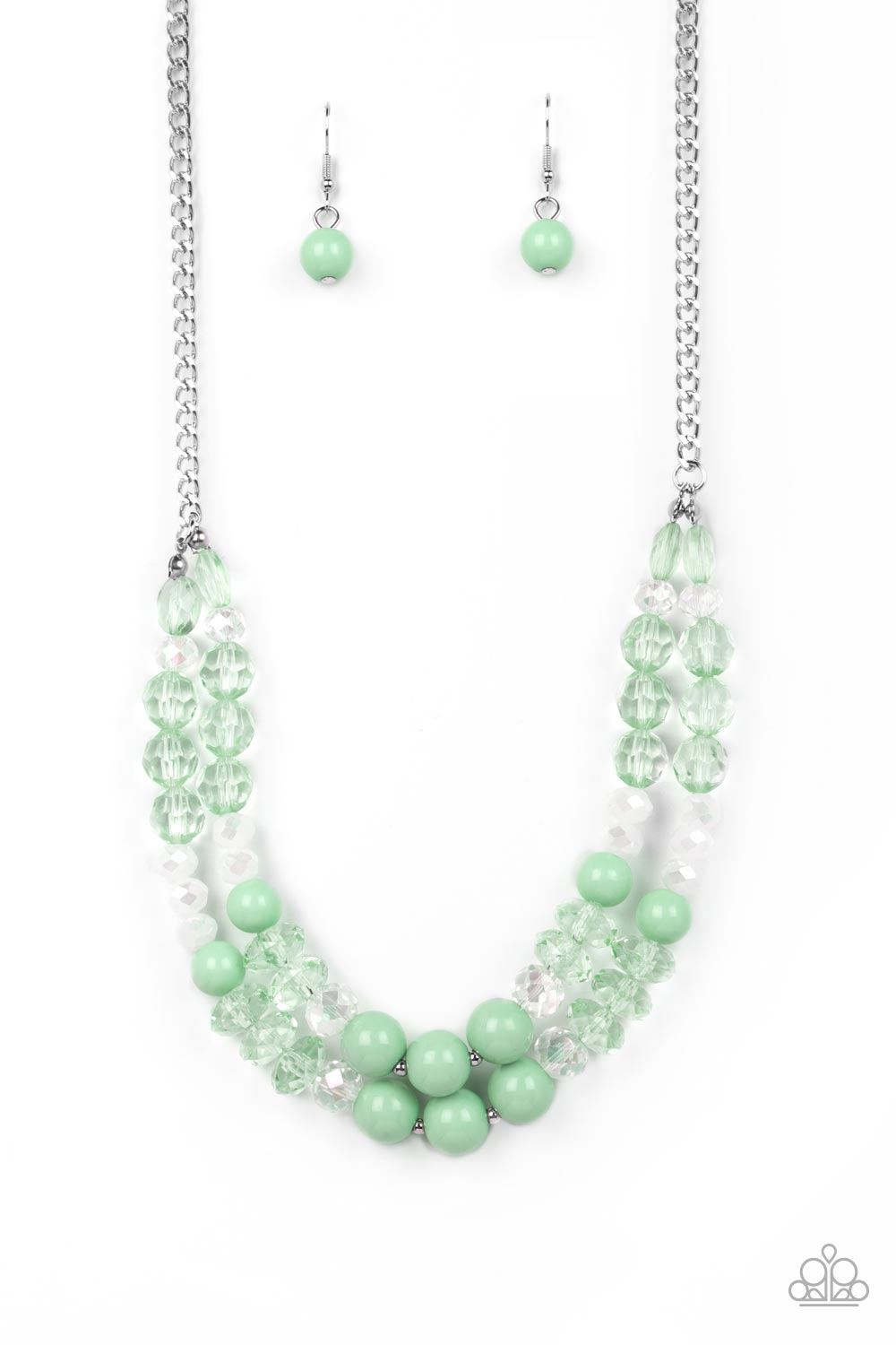 Vera-CRUZIN - green - Paparazzi necklace