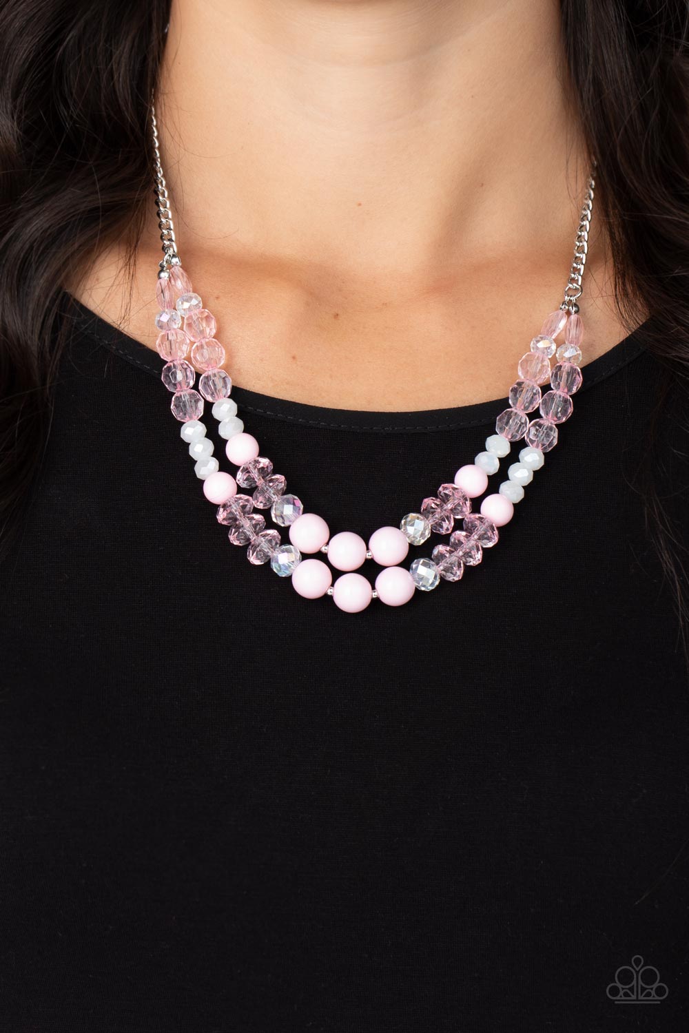 Vera-CRUZIN - pink - Paparazzi necklace