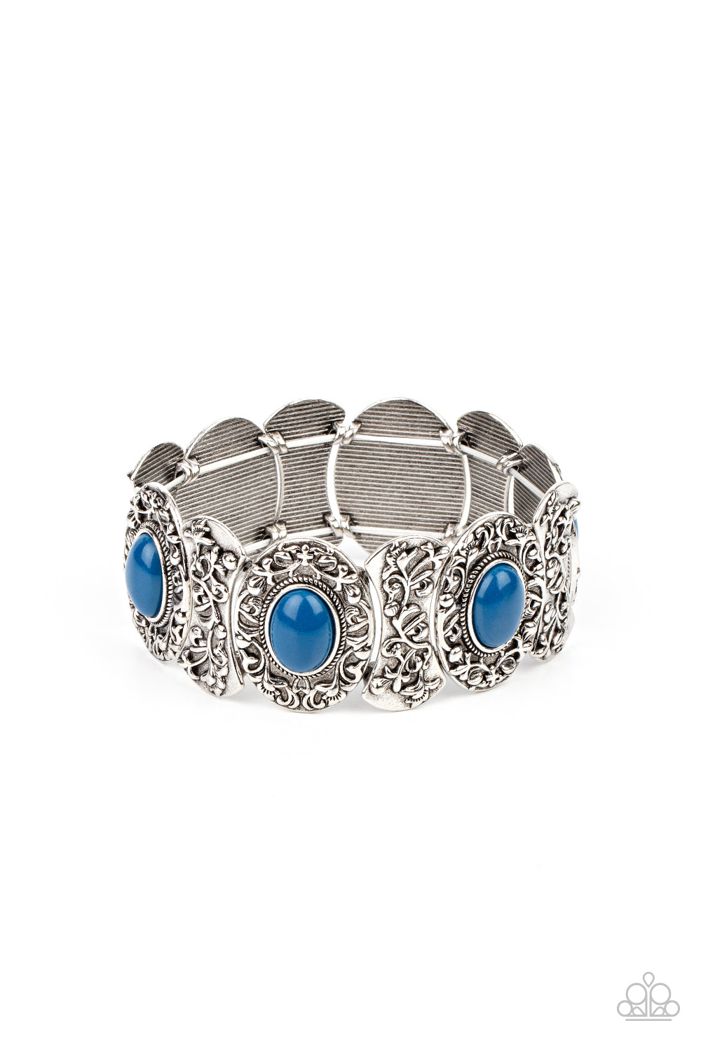 Versailles Vineyard - blue - Paparazzi bracelet