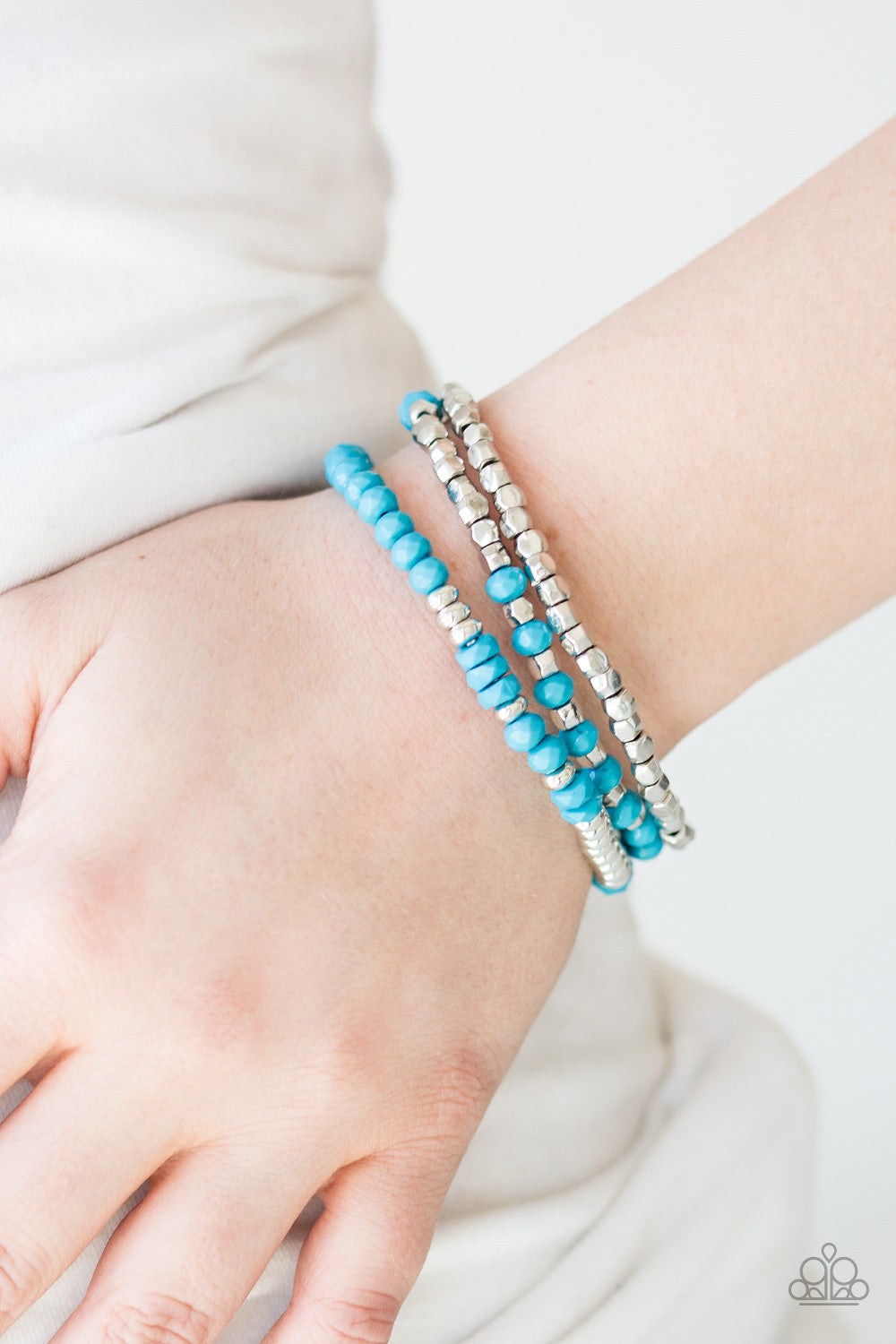 Very Vivacious - blue - Paparazzi bracelet