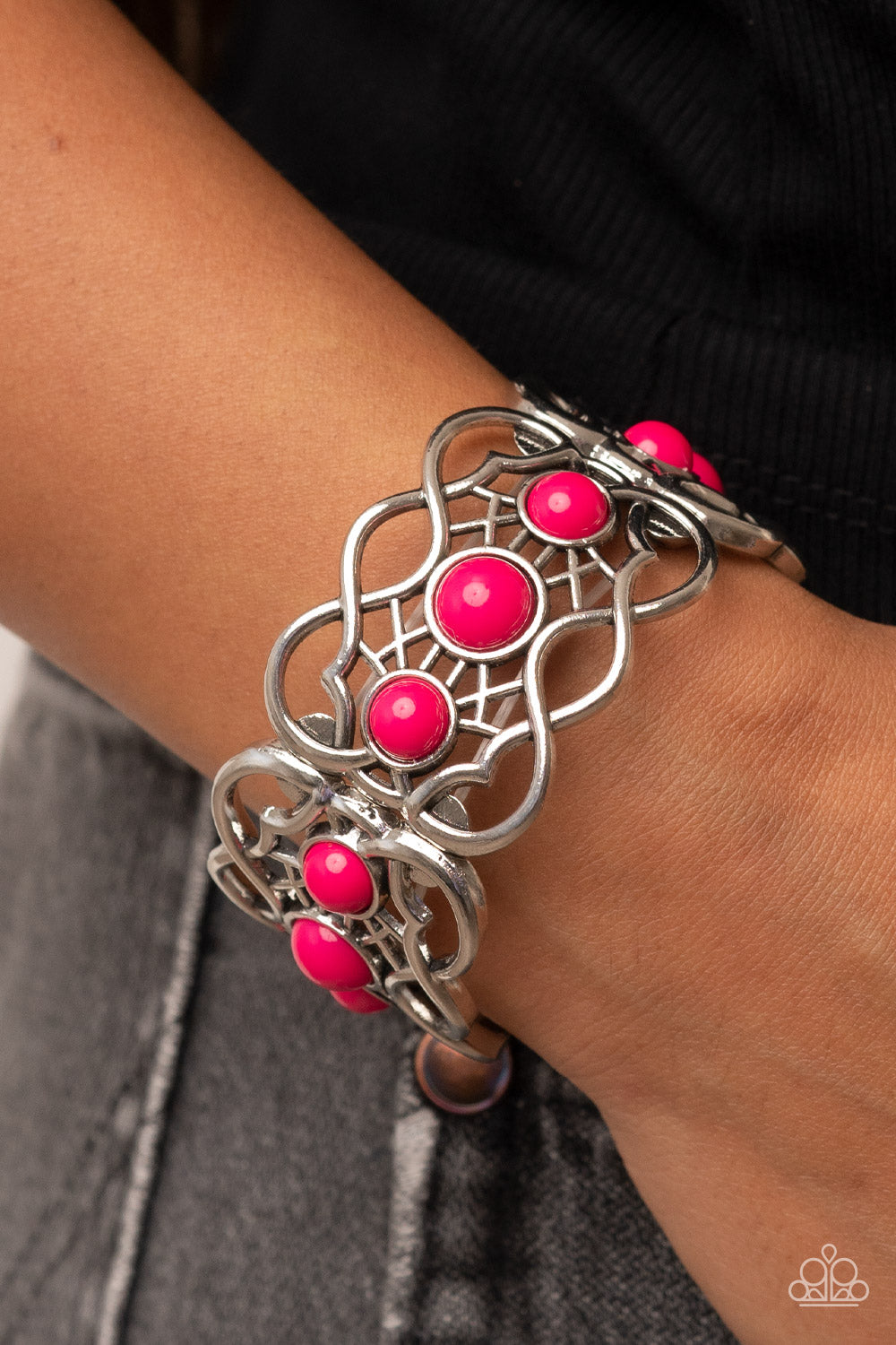 Very Versailles Pink Paparazzi Bracelet Jewelryblingthing