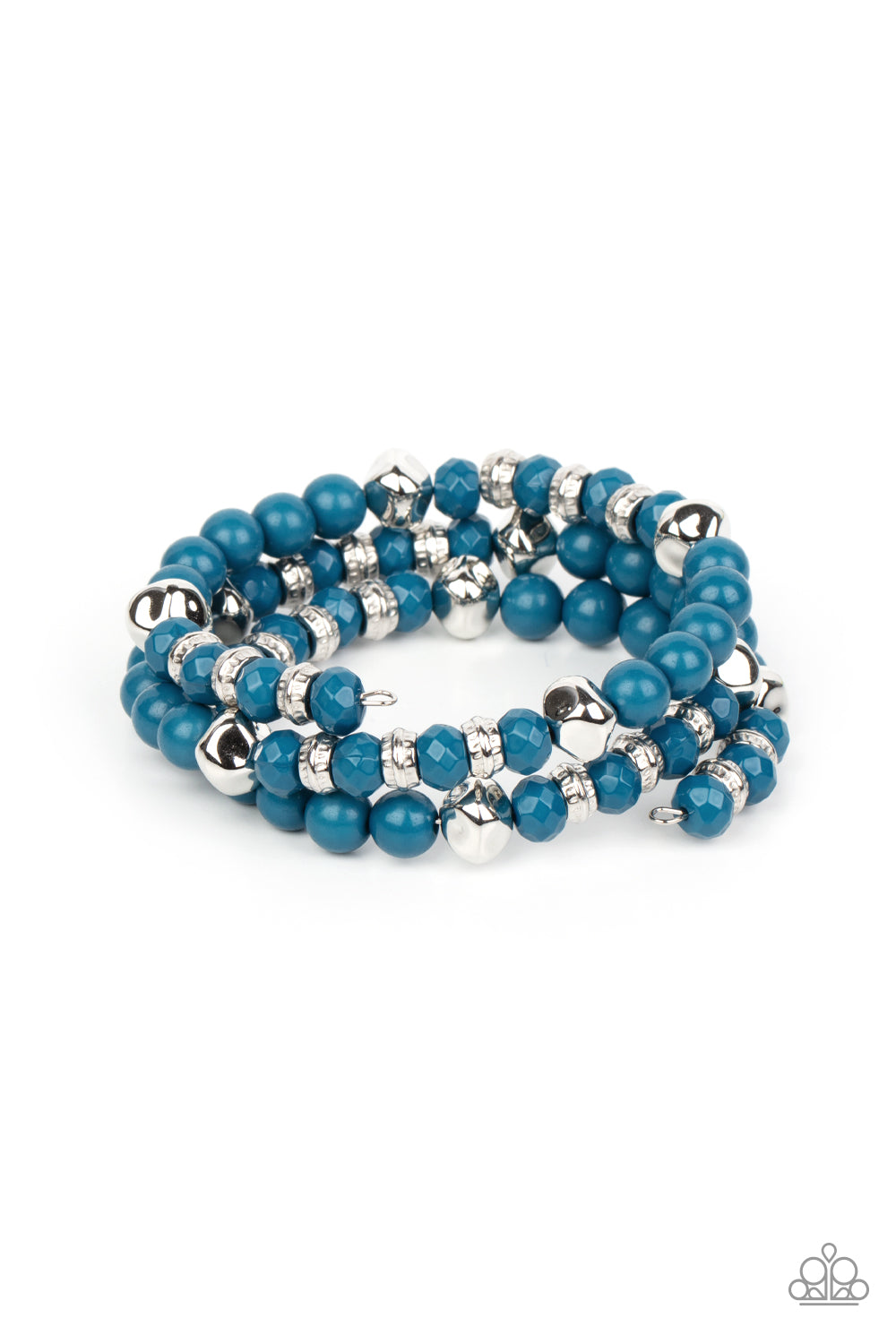 Vibrant Verve - blue - Paparazzi bracelet