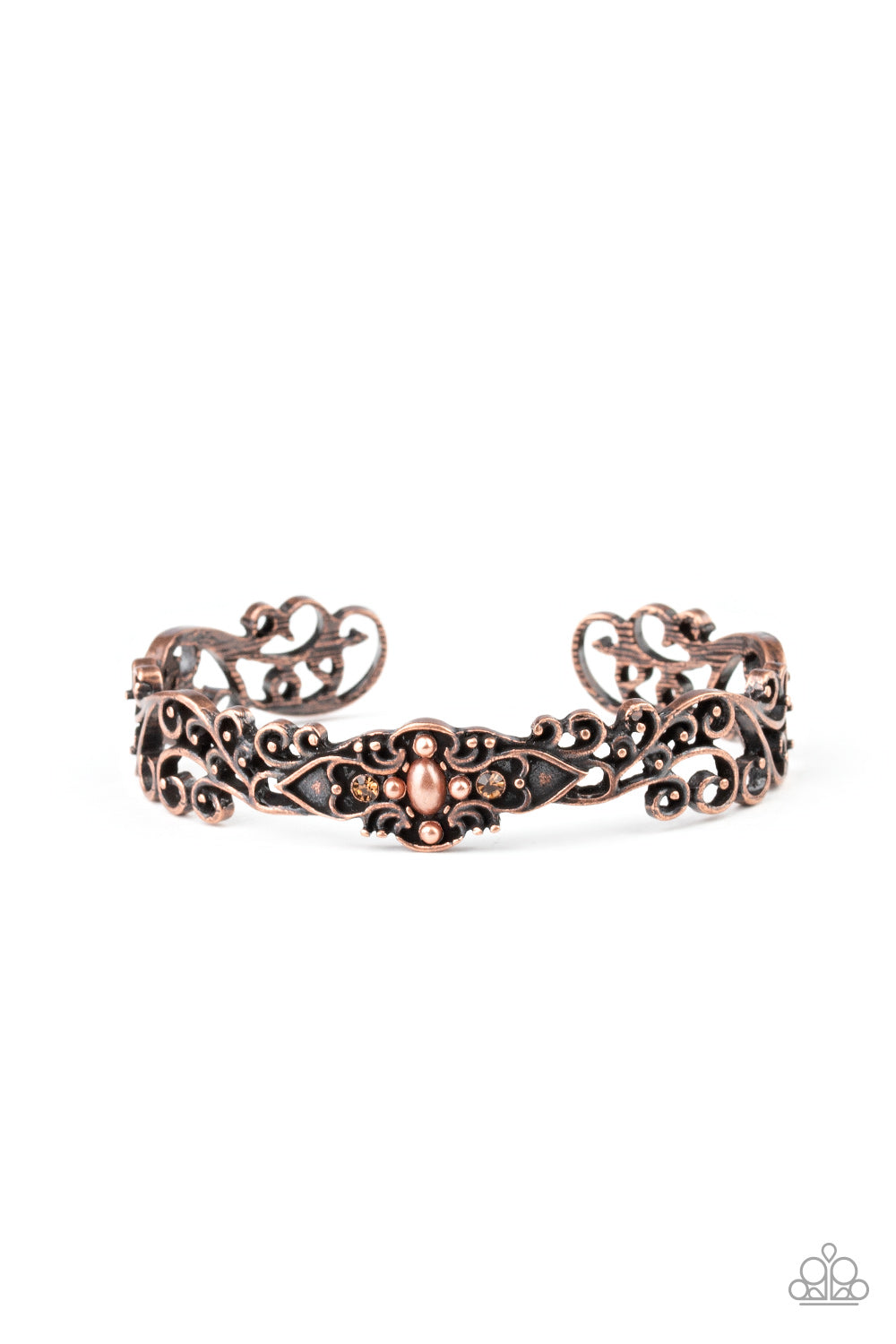 Victorian Vines - copper - Paparazzi bracelet