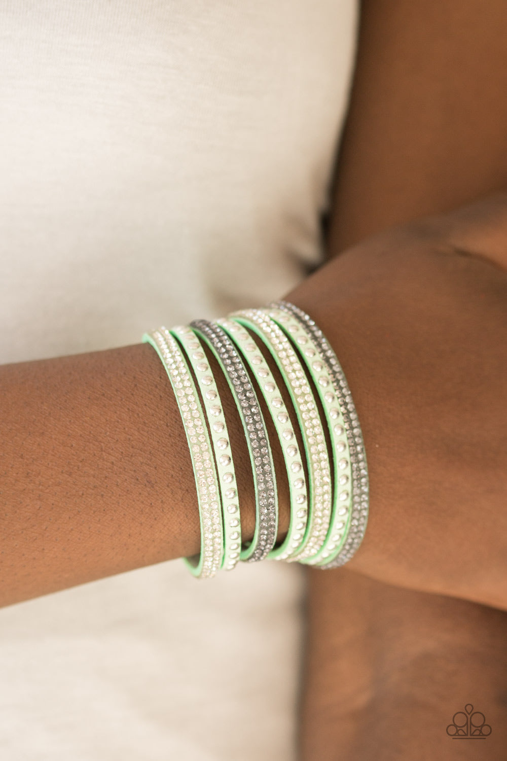 Victory Shine - green - Paparazzi bracelet