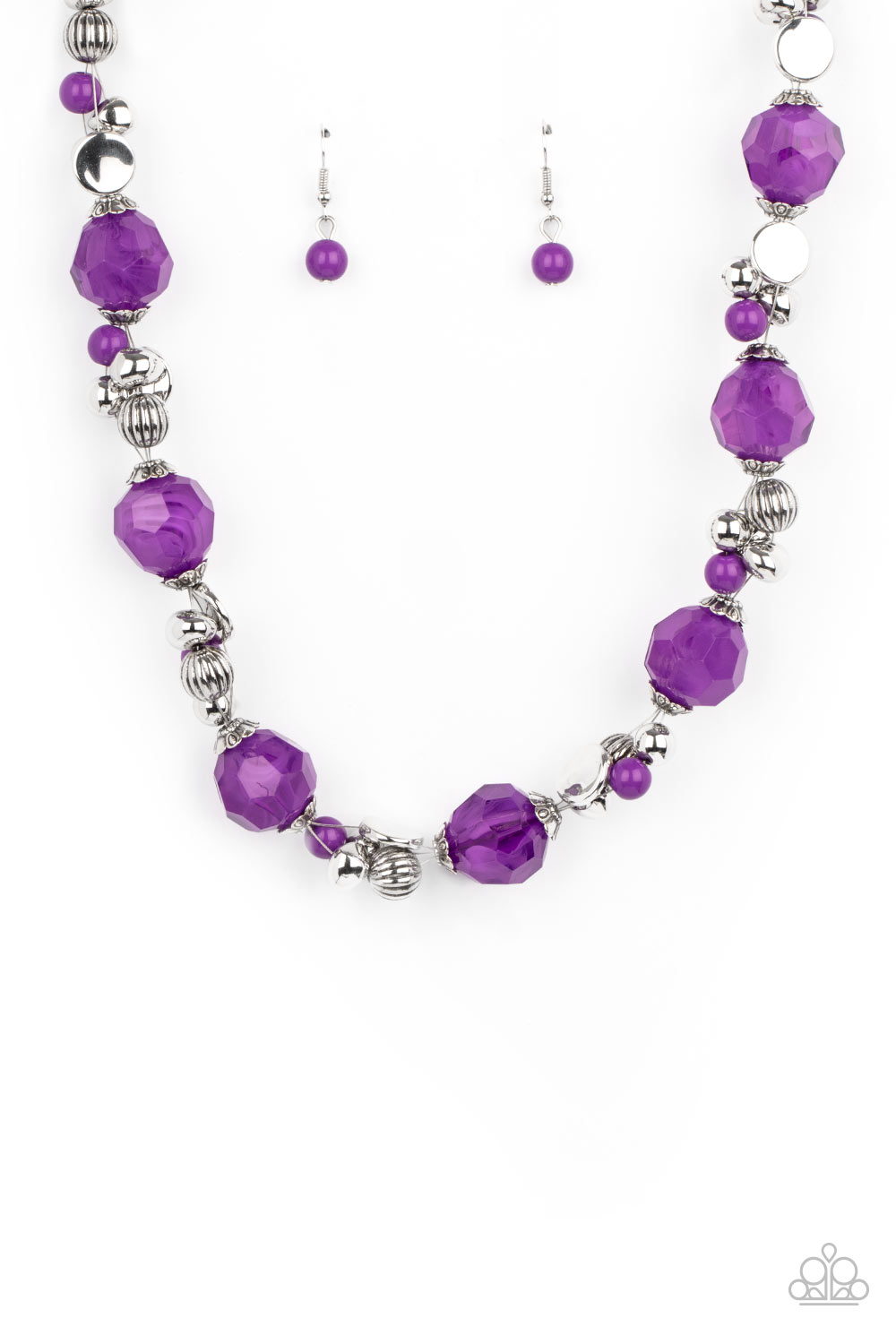 Vidi Vici VACATION - purple - Paparazzi necklace