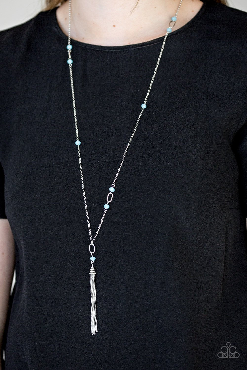 Vienna Voyage - blue - Paparazzi necklace