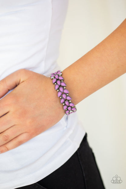 Vintage Venture-purple-Paparazzi bracelet