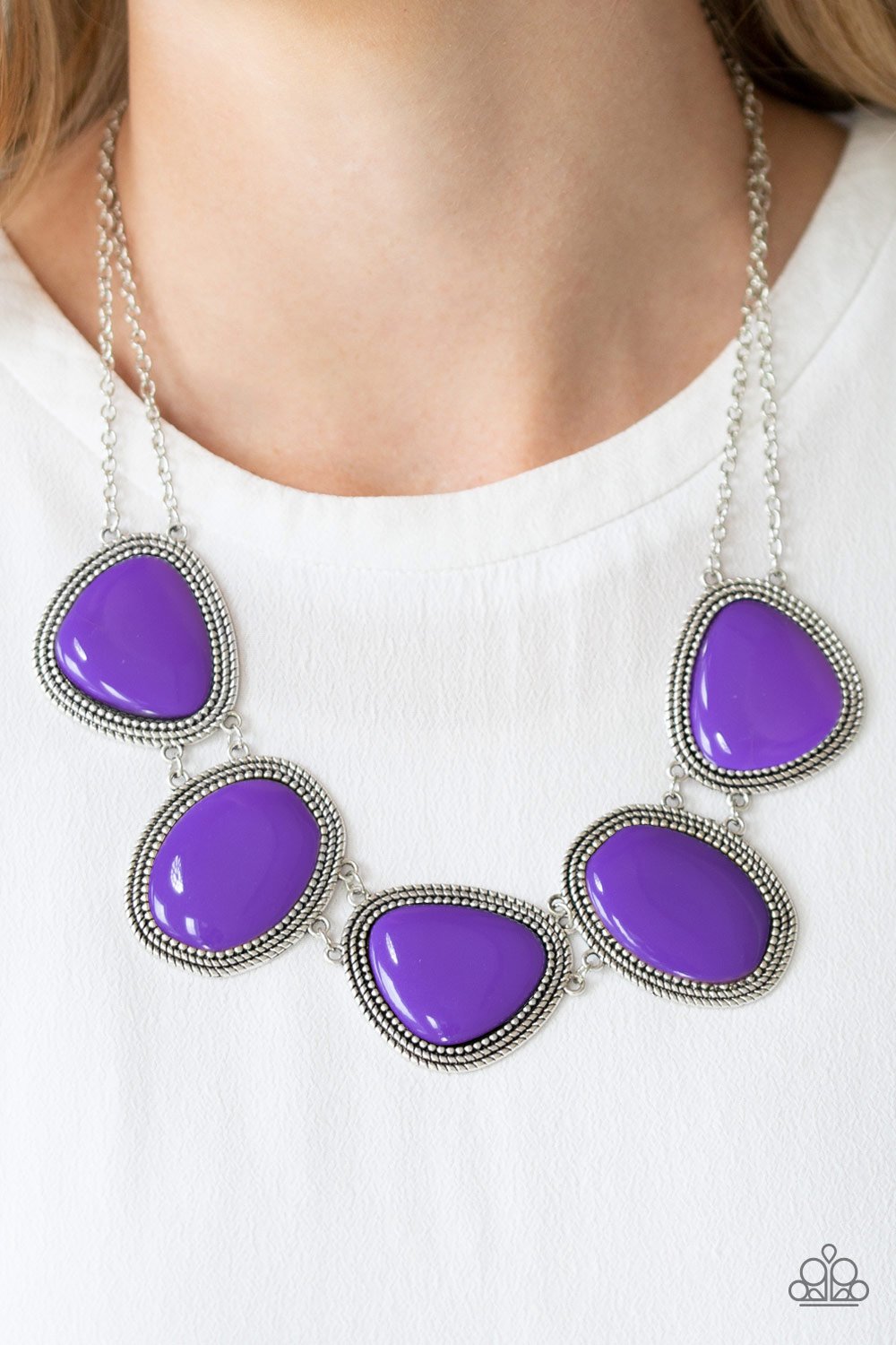 Viva la Vivid-purple-Paparazzi necklace
