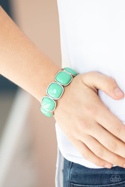 Vivacious Volume-green-Paparazzi bracelet