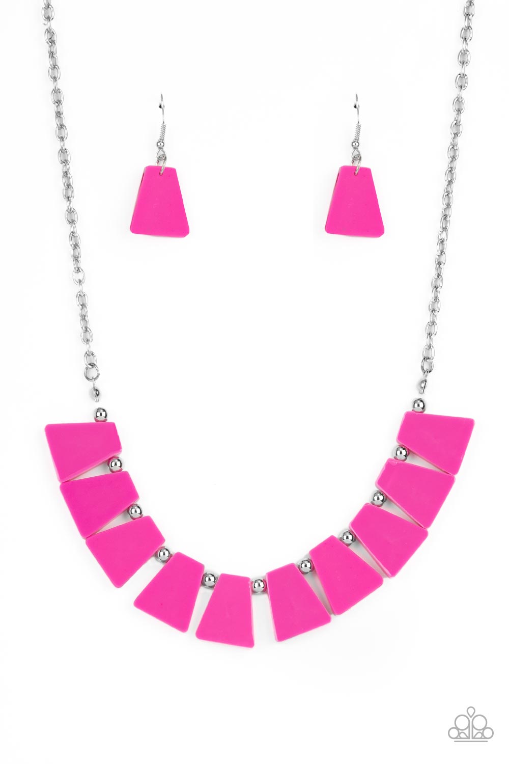 Vivaciously Versatile - pink - Paparazzi necklace