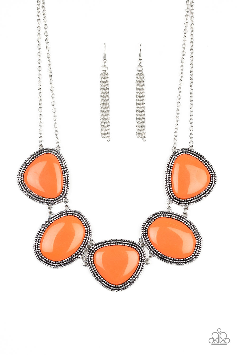 Viva la Vivid - orange - Paparazzi necklace