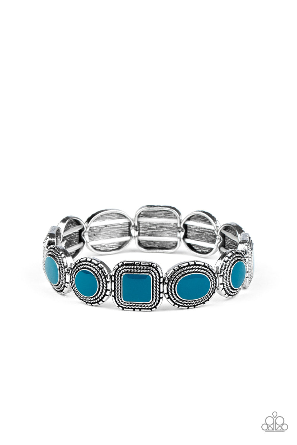 Vividly Vintage - blue - Paparazzi bracelet