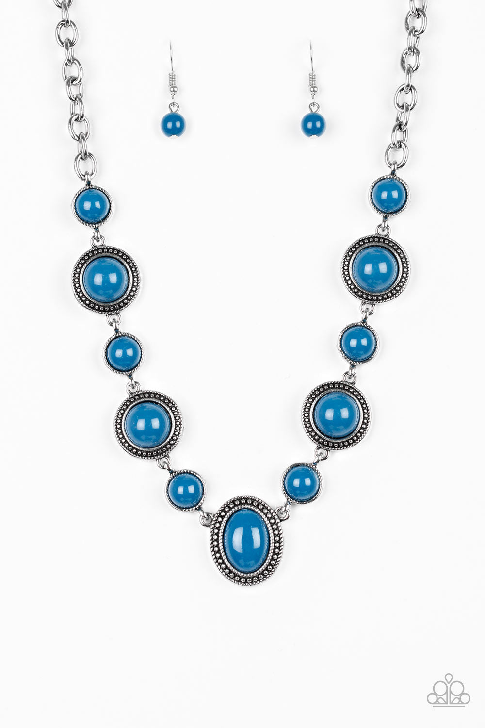 Voyager Vibes - blue - Paparazzi necklace