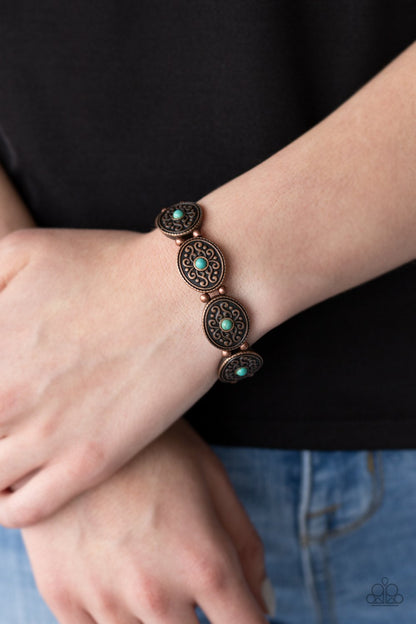WEST Wishes-copper-Paparazzi bracelet