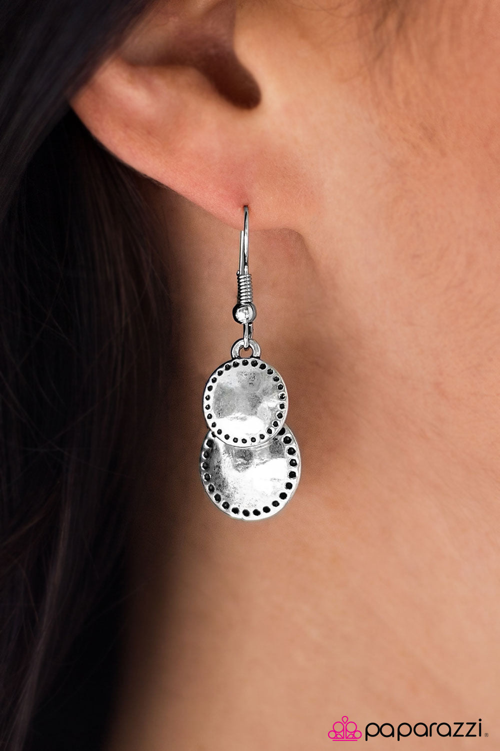 WHEEL-ing and Able - Paparazzi earrings