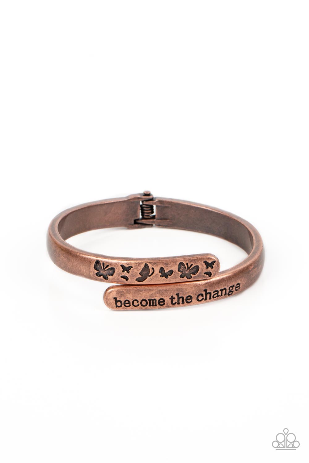 WINGS of Change - copper - Paparazzi bracelet