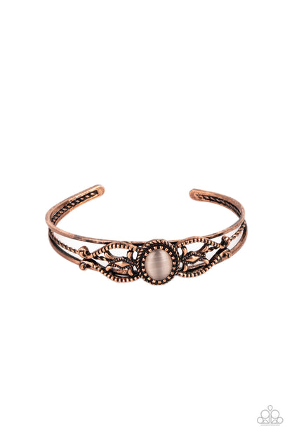 Wait and SEER - copper - Paparazzi bracelet