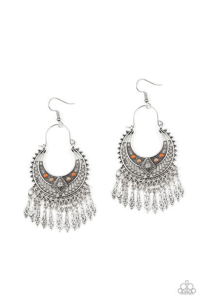 Walk On the Wildside - multi - Paparazzi earrings